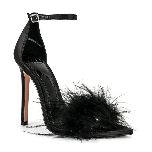 JLO Jennifer Lopez x REVOLVE Sunset Sandal in Black - Picture 1 of 12